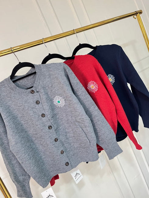 Women Flower Printed Cardigan